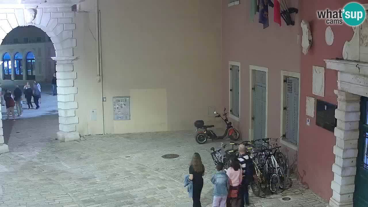 Live-Webcam Rovinj – Balbis Bogen “Stadttor” – Istrien – Kroatien