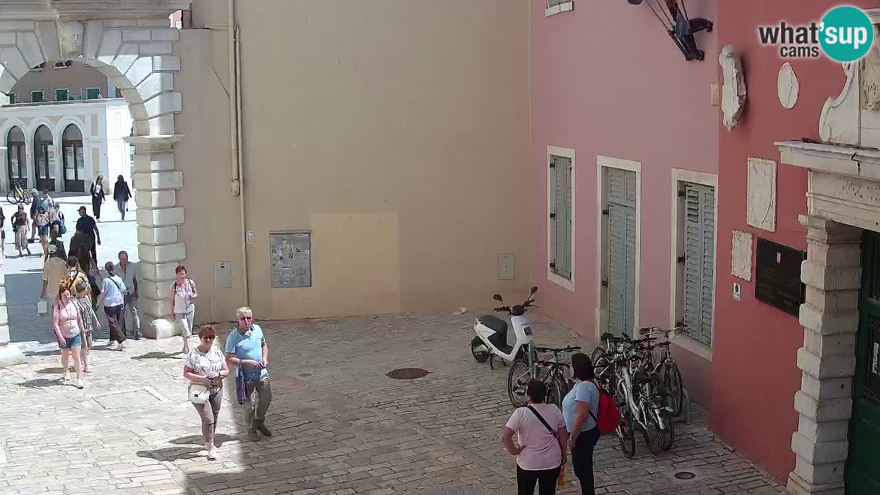 Live-Webcam Rovinj – Balbis Bogen “Stadttor” – Istrien – Kroatien