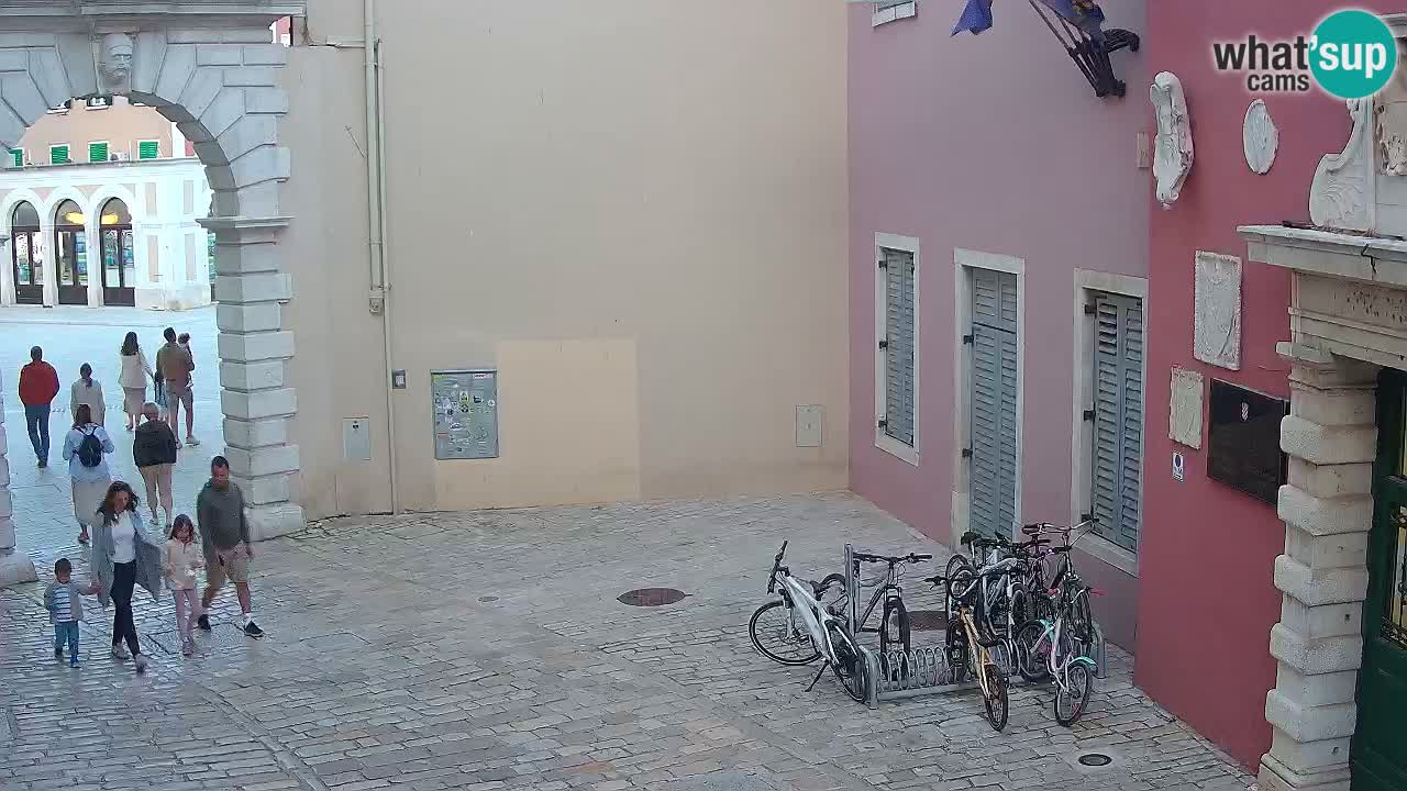 Live webcam Rovinj – Balbijev luk “Gradska vrata” – Istra – Hrvatska