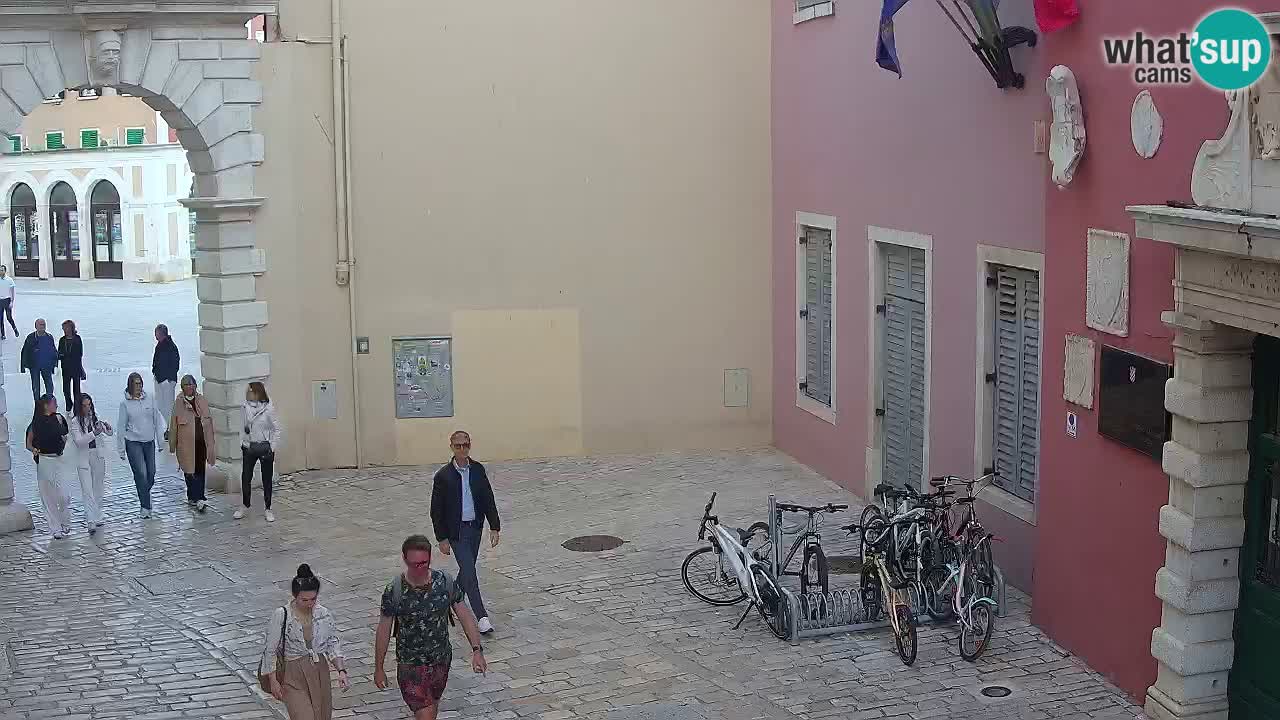 Live webcam Rovinj – Balbijev luk “Gradska vrata” – Istra – Hrvatska