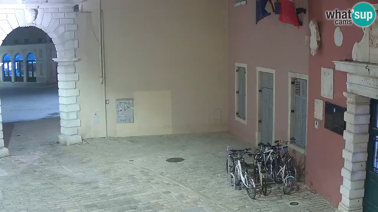 Live webcam Rovinj – Balbijev luk “Gradska vrata” – Istra – Hrvatska