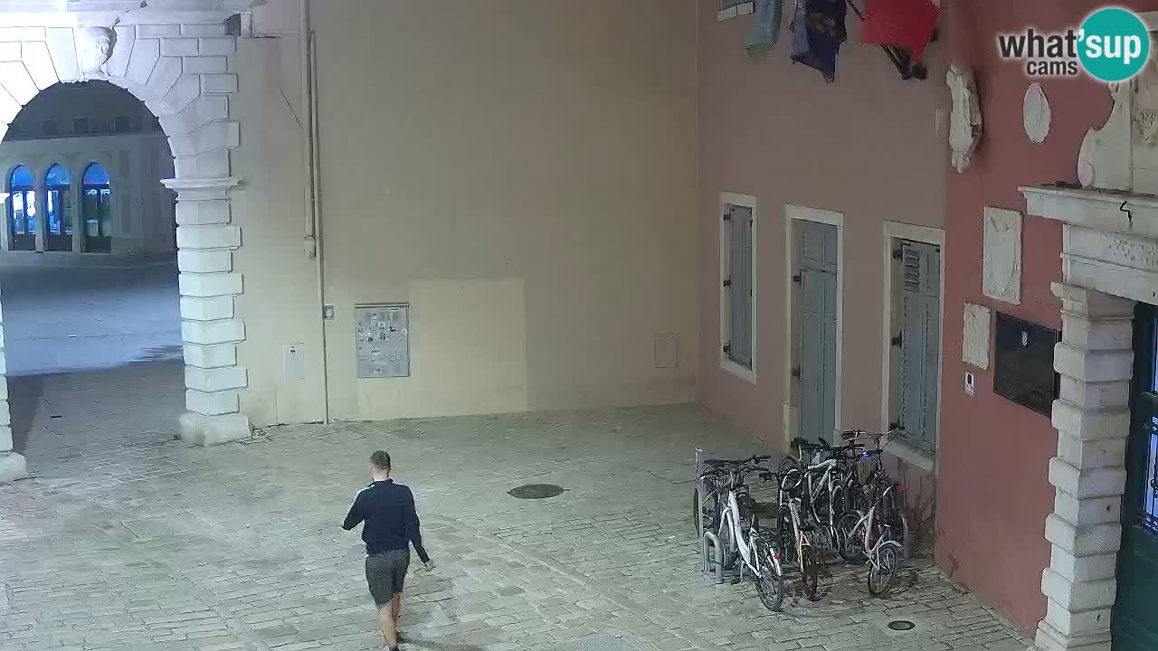 Live-Webcam Rovinj – Balbis Bogen “Stadttor” – Istrien – Kroatien