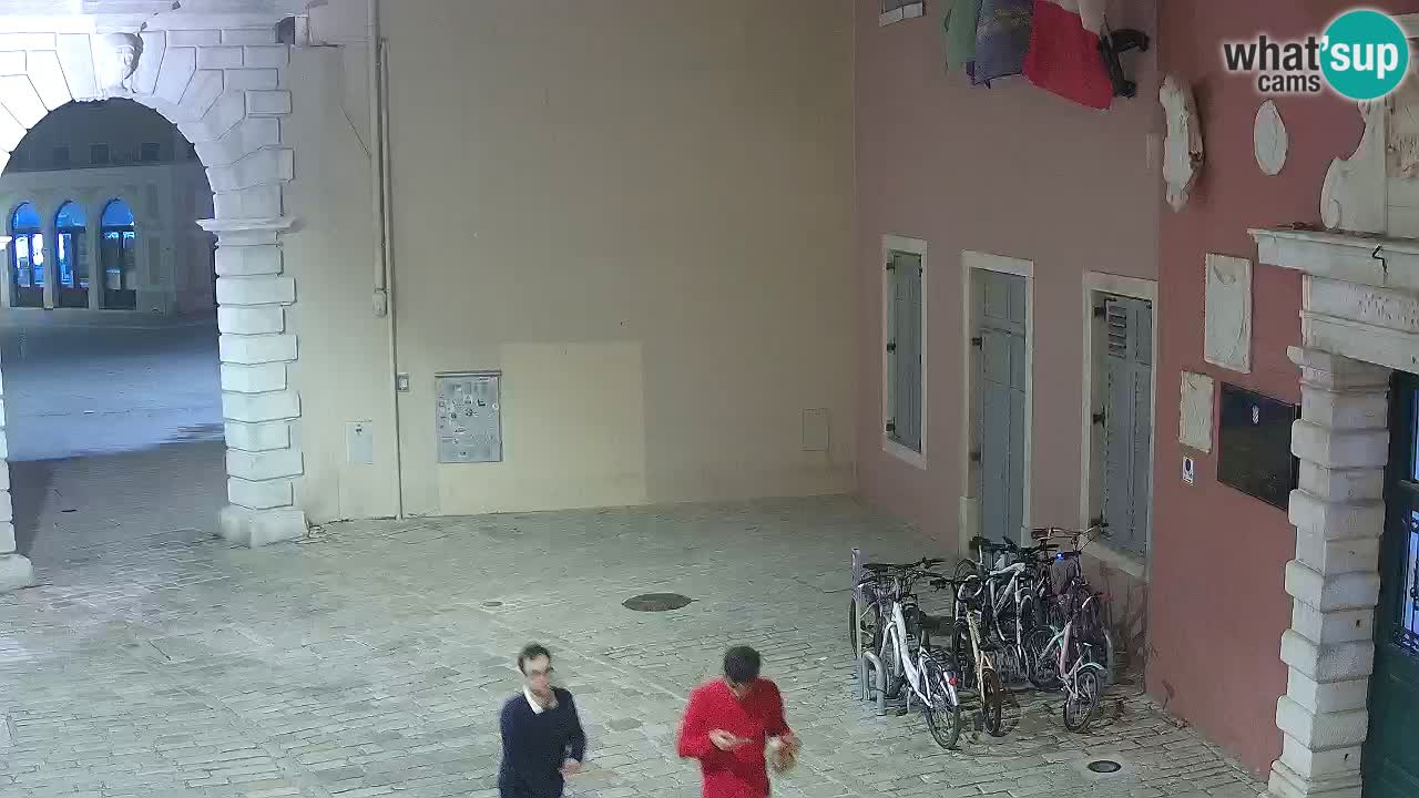 Live-Webcam Rovinj – Balbis Bogen “Stadttor” – Istrien – Kroatien