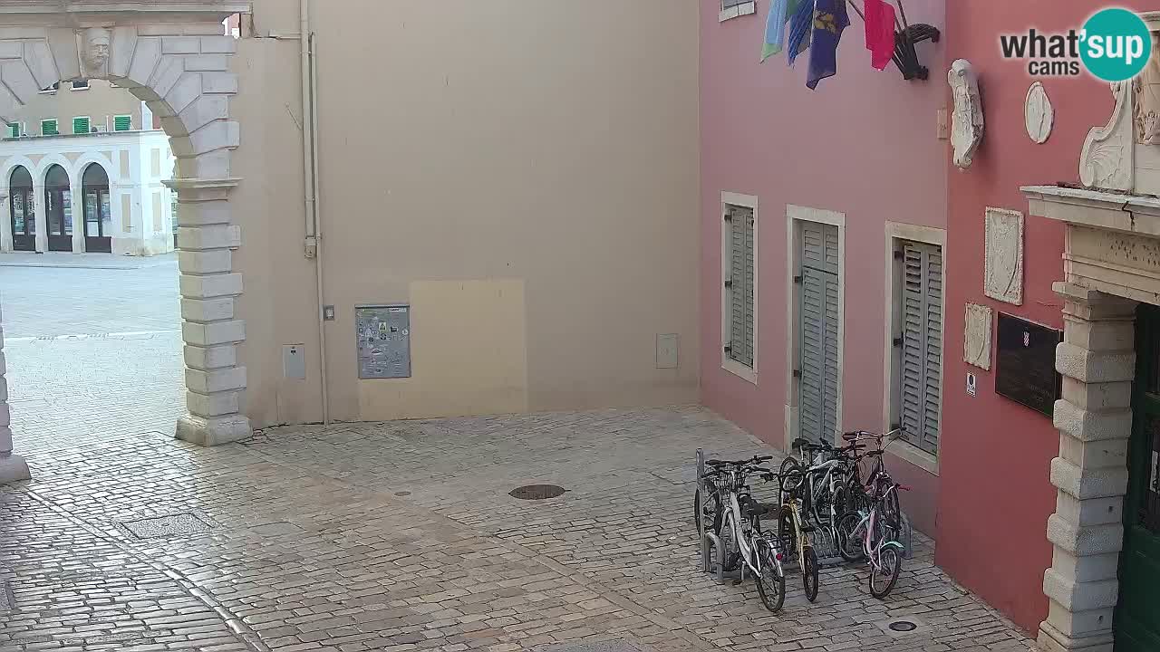 Live webcam Rovinj – Balbijev luk “Gradska vrata” – Istra – Hrvatska