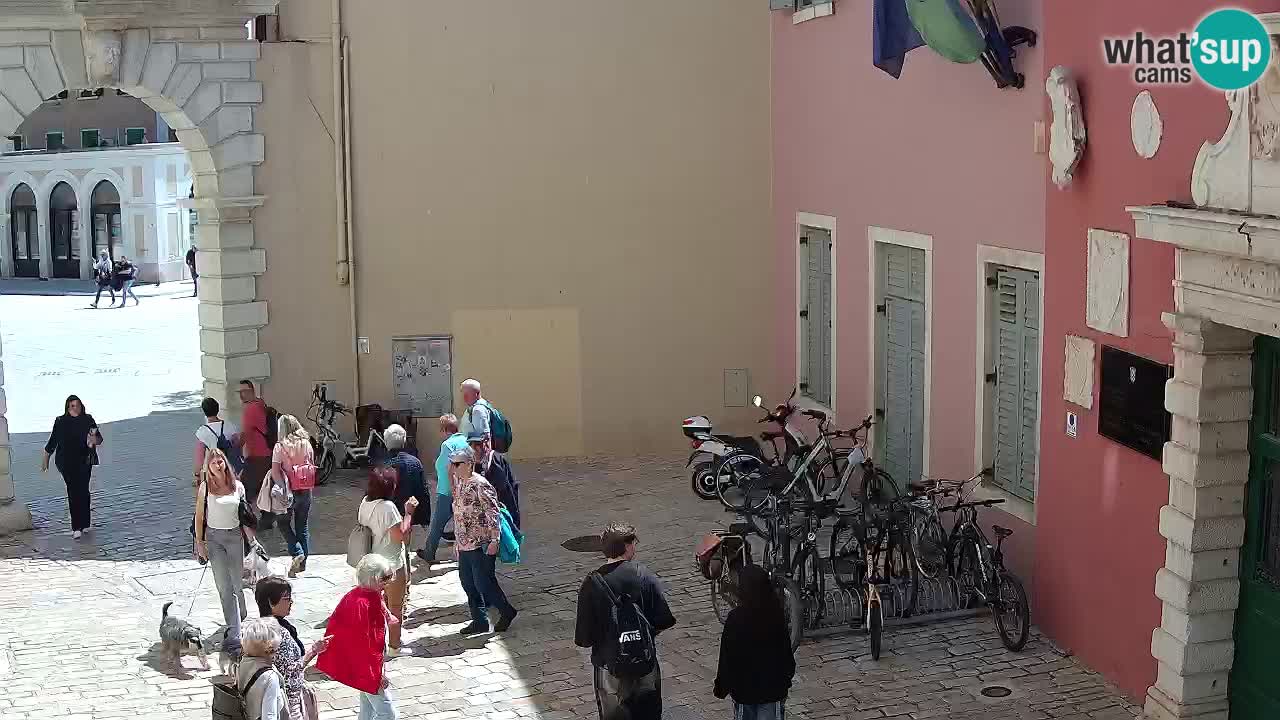 Live webcam Rovinj – Balbijev luk “Gradska vrata” – Istra – Hrvatska