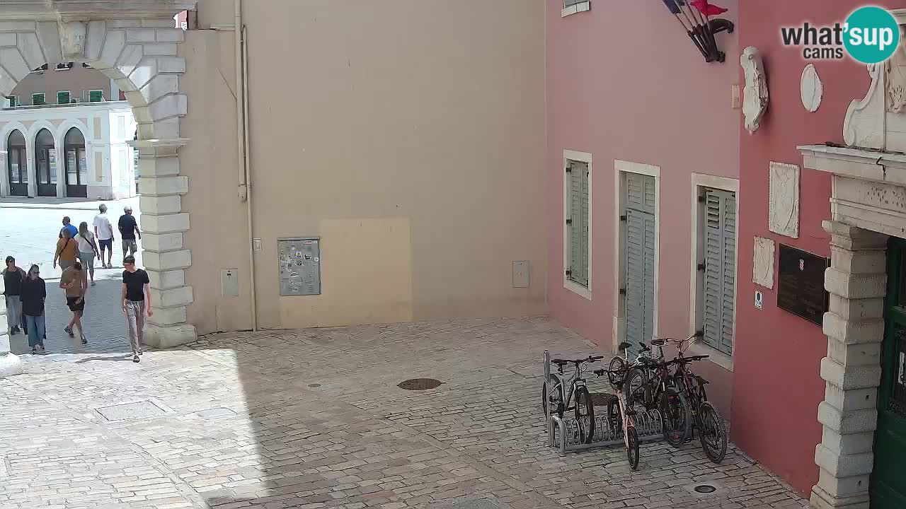 Live webcam Rovinj – Balbijev luk “Gradska vrata” – Istra – Hrvatska
