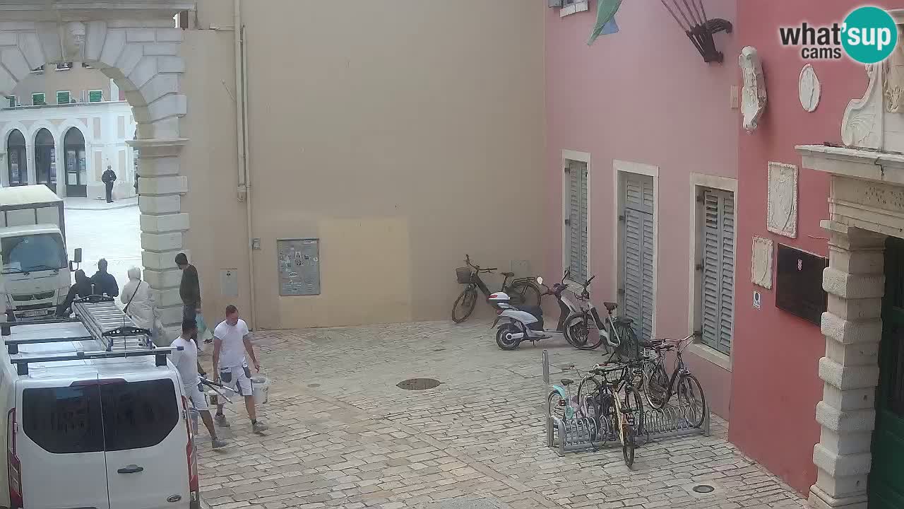 Live webcam Rovigno – Arco di Balbi “Porta della città” – Istria – Croazia
