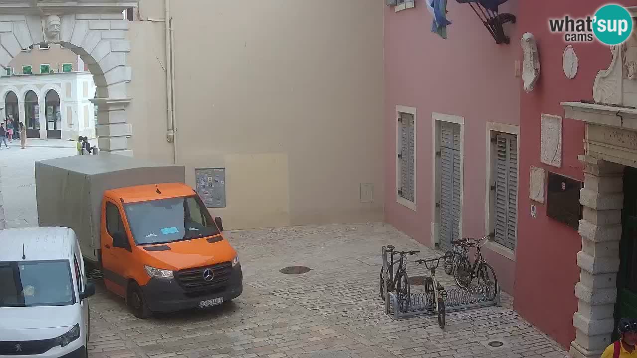 Live webcam Rovinj – Balbijev luk “Gradska vrata” – Istra – Hrvatska