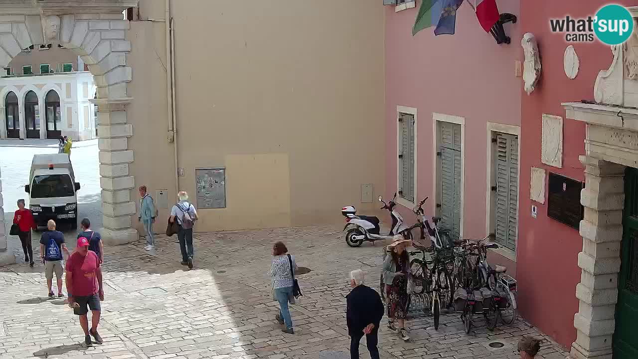 Live webcam Rovinj – Balbijev luk “Gradska vrata” – Istra – Hrvatska