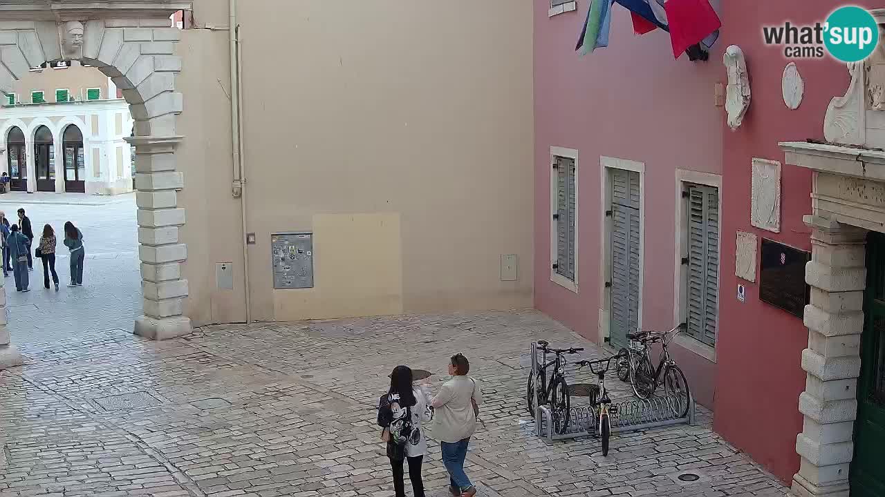 Live-Webcam Rovinj – Balbis Bogen “Stadttor” – Istrien – Kroatien