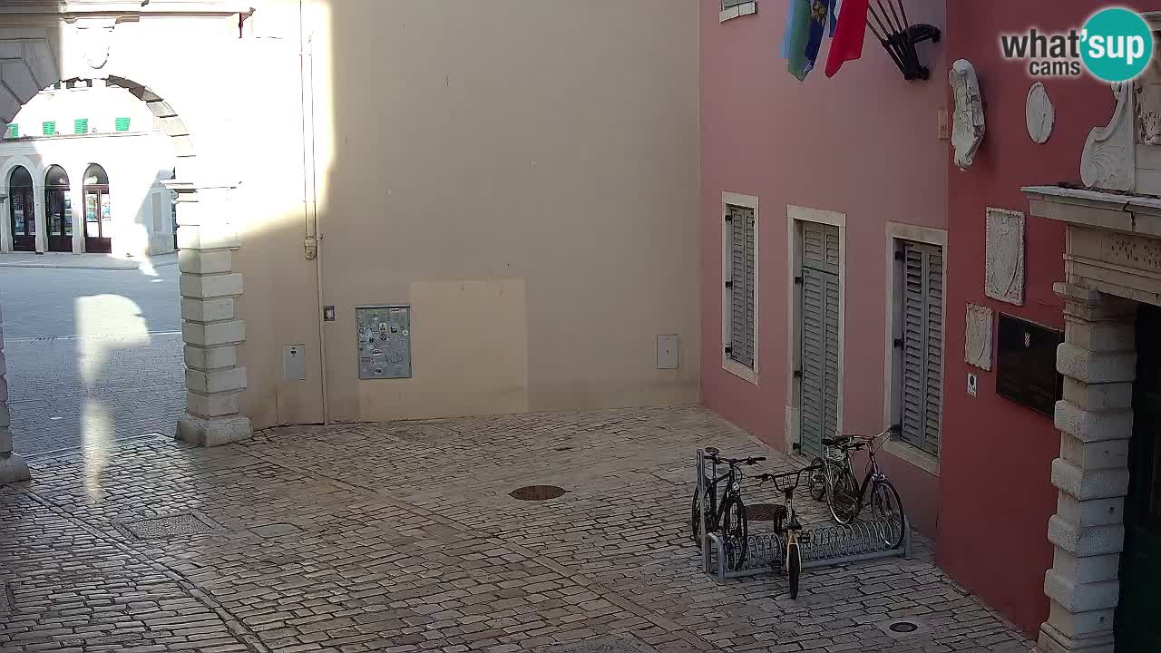 Live-Webcam Rovinj – Balbis Bogen “Stadttor” – Istrien – Kroatien