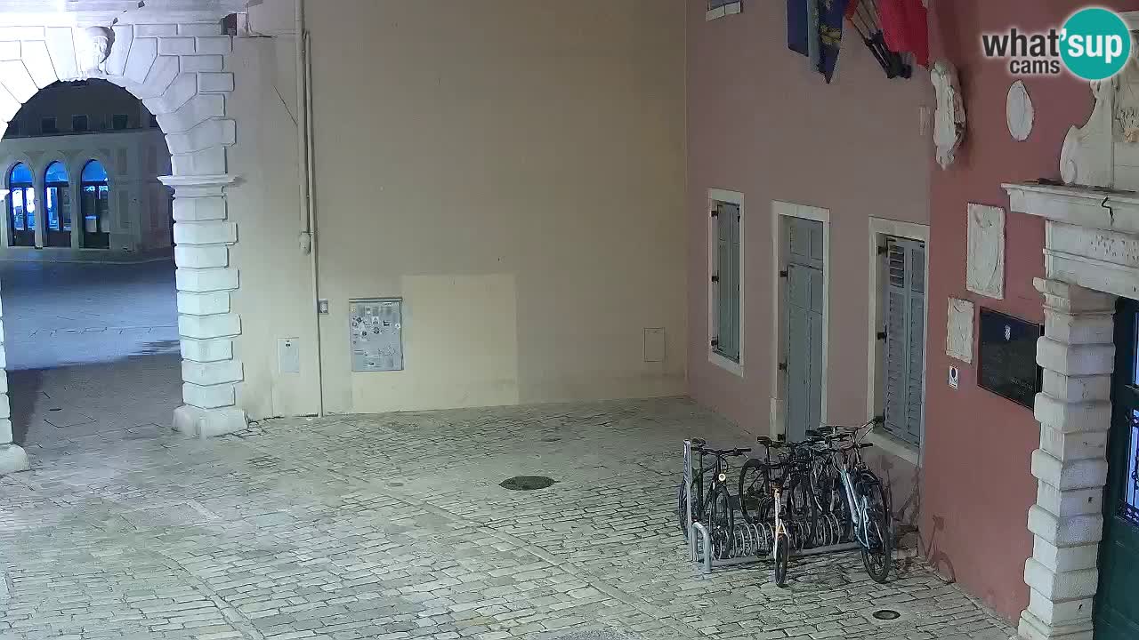 Live-Webcam Rovinj – Balbis Bogen “Stadttor” – Istrien – Kroatien