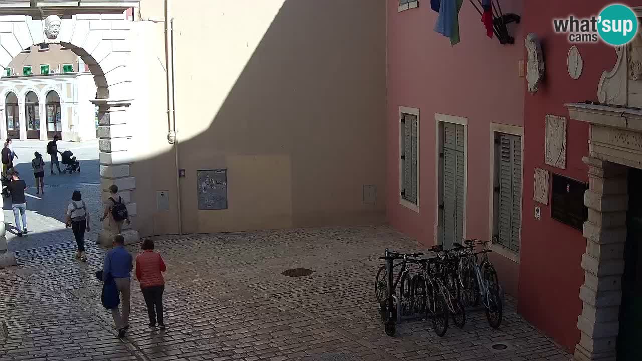 Live webcam Rovinj – Balbijev luk “Gradska vrata” – Istra – Hrvatska