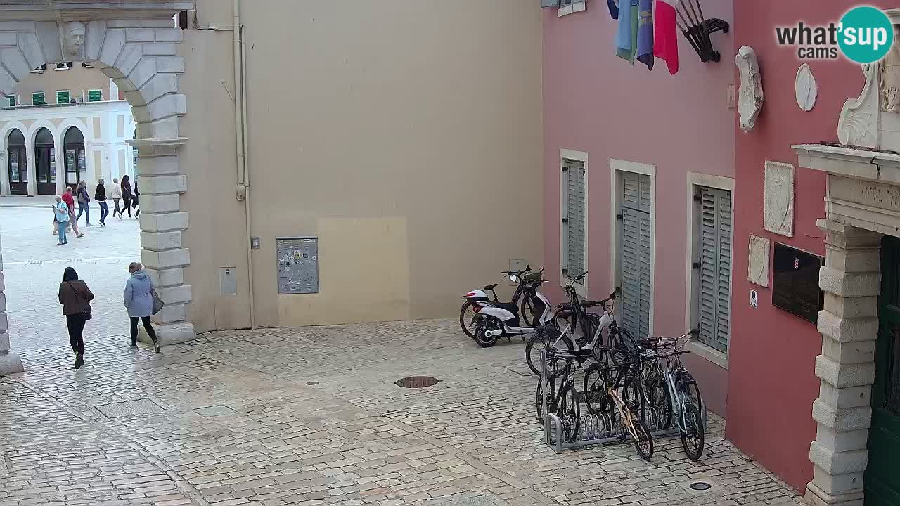Live webcam Rovinj – Balbijev luk “Gradska vrata” – Istra – Hrvatska