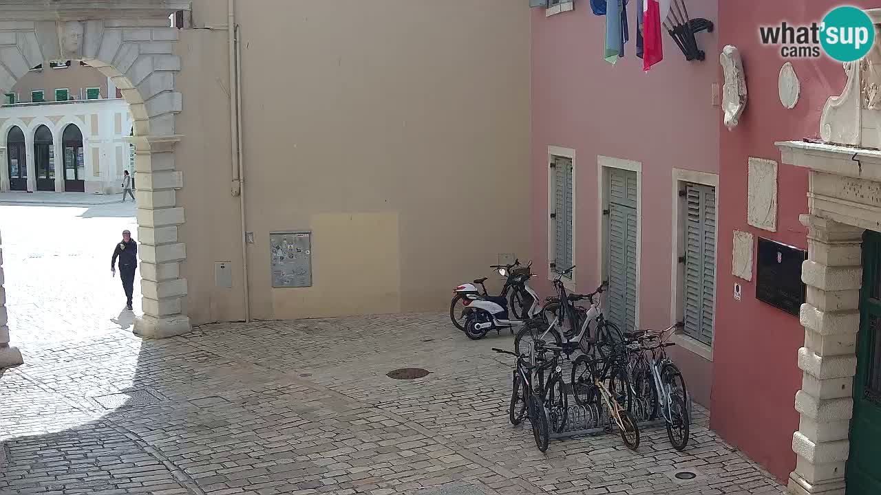 Live webcam Rovinj – Balbijev luk “Gradska vrata” – Istra – Hrvatska
