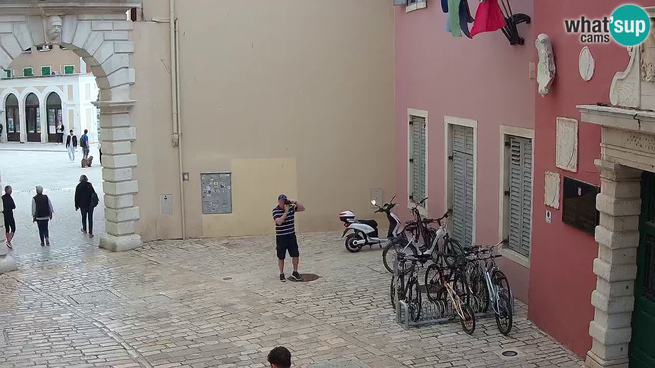 Live webcam Rovinj – Balbijev luk “Gradska vrata” – Istra – Hrvatska