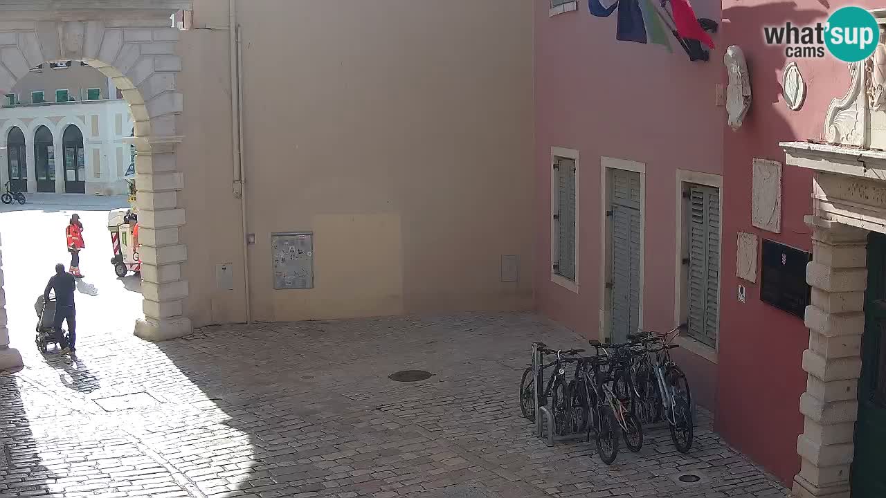 Live webcam Rovinj – Balbijev luk “Gradska vrata” – Istra – Hrvatska