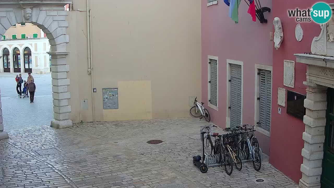 Live-Webcam Rovinj – Balbis Bogen “Stadttor” – Istrien – Kroatien