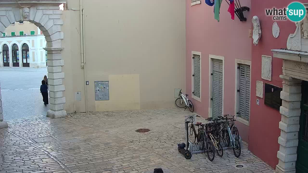 Live webcam Rovinj – Balbijev luk “Gradska vrata” – Istra – Hrvatska