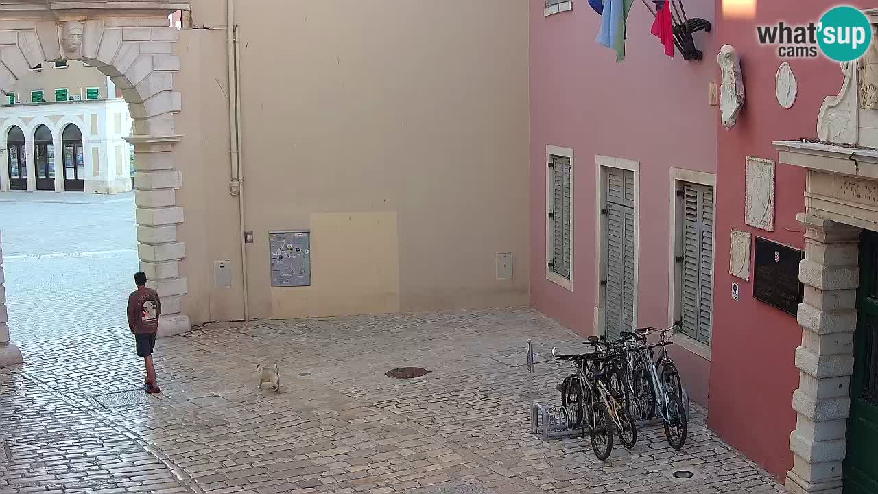 Live webcam Rovinj – Balbijev luk “Gradska vrata” – Istra – Hrvatska