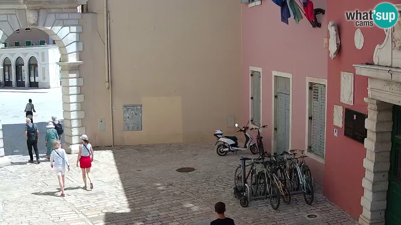 Live-Webcam Rovinj – Balbis Bogen “Stadttor” – Istrien – Kroatien