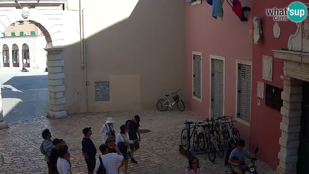 Live webcam Rovinj – Balbi’s bow “City gate” – Istria – Croatia