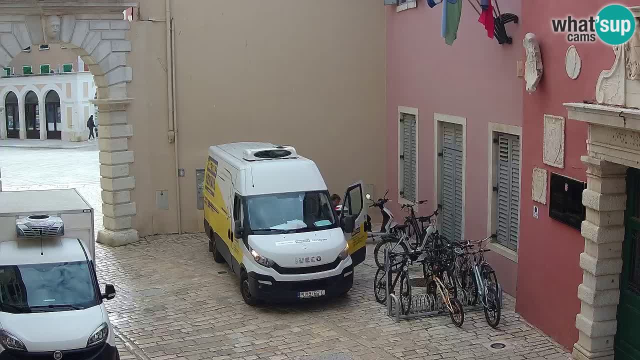 Live webcam Rovinj – Balbijev luk “Gradska vrata” – Istra – Hrvatska