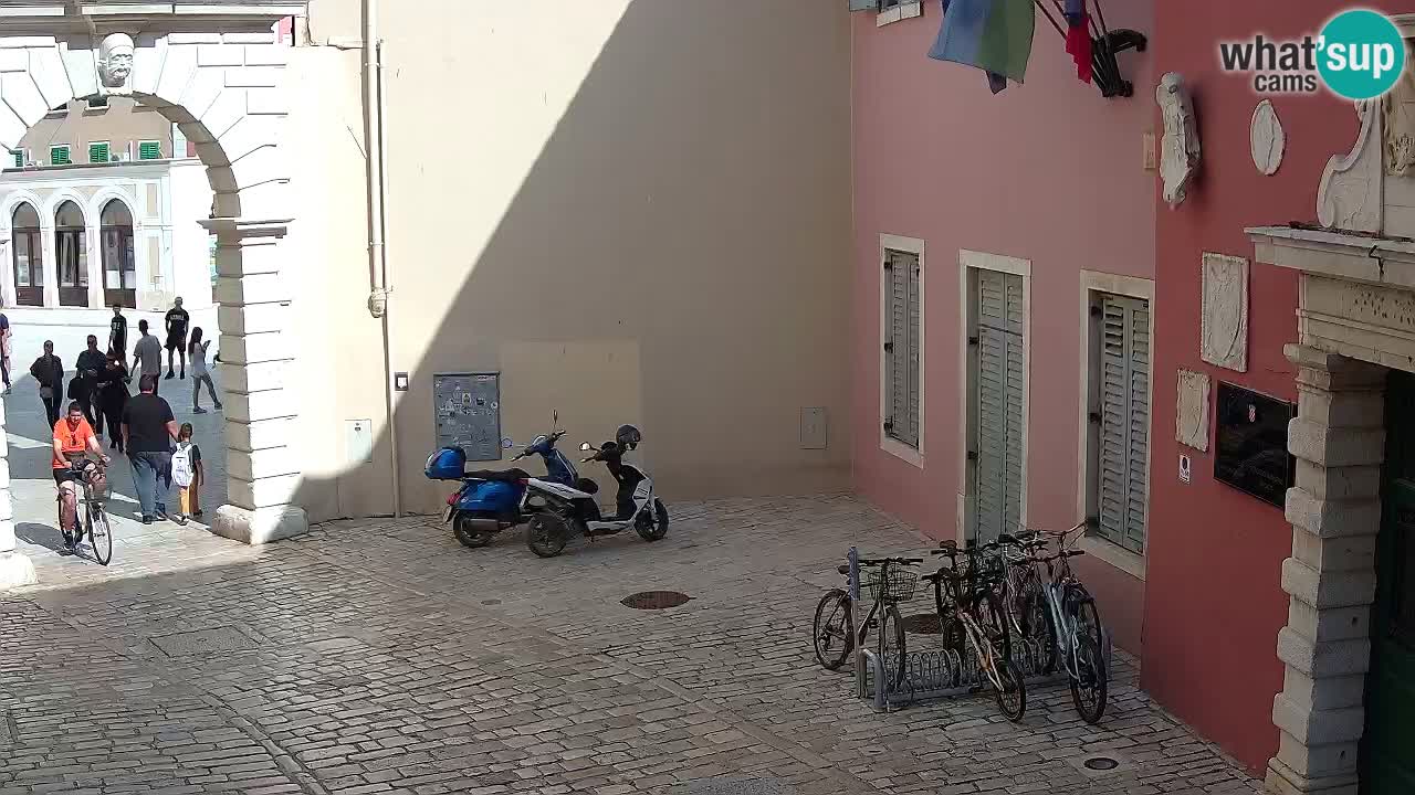 Live webcam Rovinj – Balbijev luk “Gradska vrata” – Istra – Hrvatska