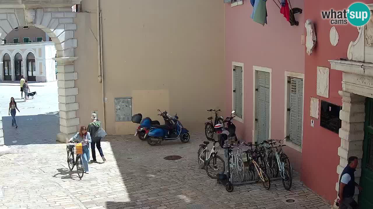 Live-Webcam Rovinj – Balbis Bogen “Stadttor” – Istrien – Kroatien