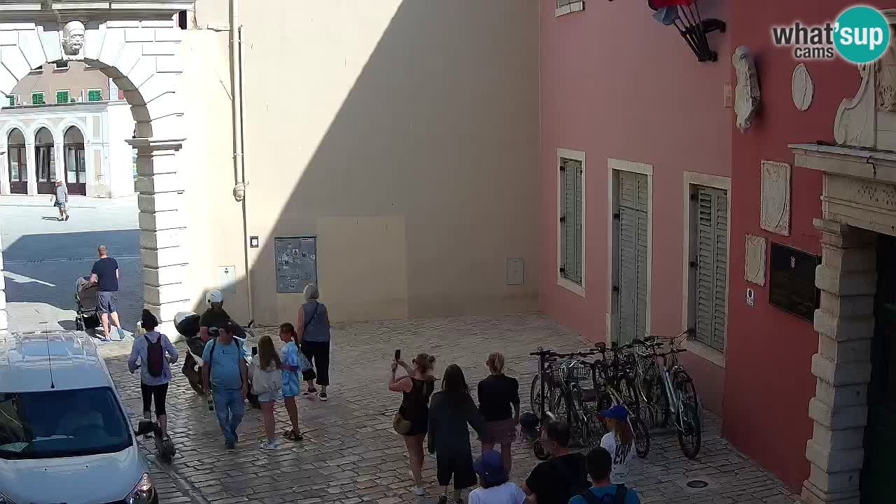Live webcam Rovinj – Balbi’s bow “City gate” – Istria – Croatia