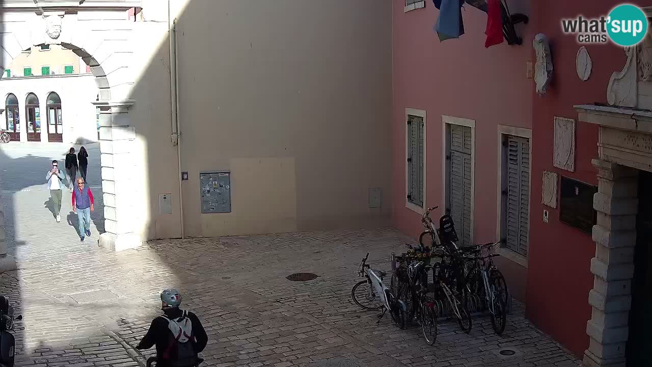 Live webcam Rovinj – Balbi’s bow “City gate” – Istria – Croatia