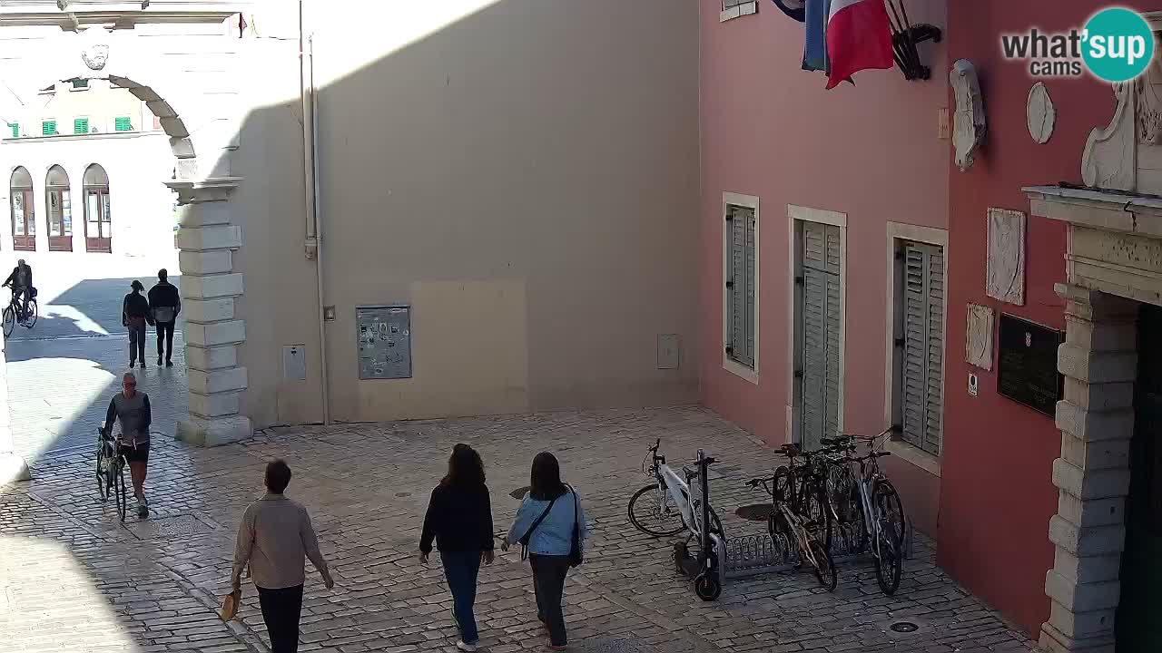 Live webcam Rovinj – Balbi’s bow “City gate” – Istria – Croatia