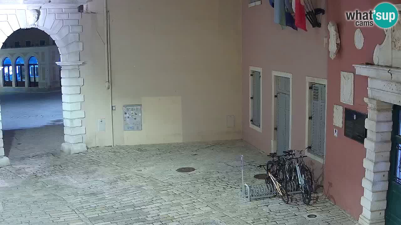 Live webcam Rovinj – Balbijev luk “Gradska vrata” – Istra – Hrvatska