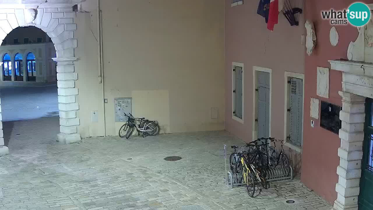 Live-Webcam Rovinj – Balbis Bogen “Stadttor” – Istrien – Kroatien