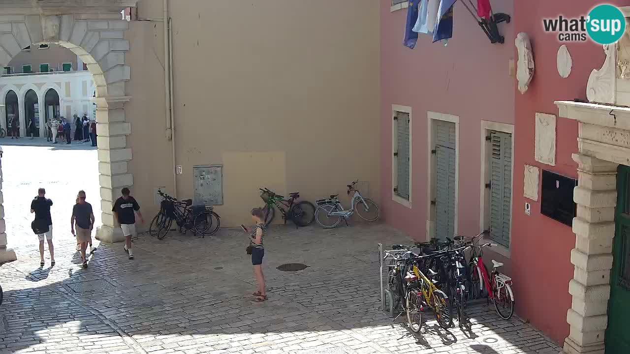 Live-Webcam Rovinj – Balbis Bogen “Stadttor” – Istrien – Kroatien
