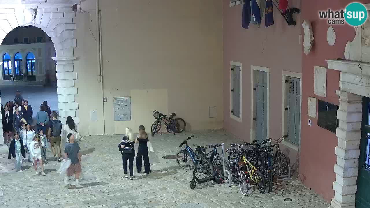 Live-Webcam Rovinj – Balbis Bogen “Stadttor” – Istrien – Kroatien