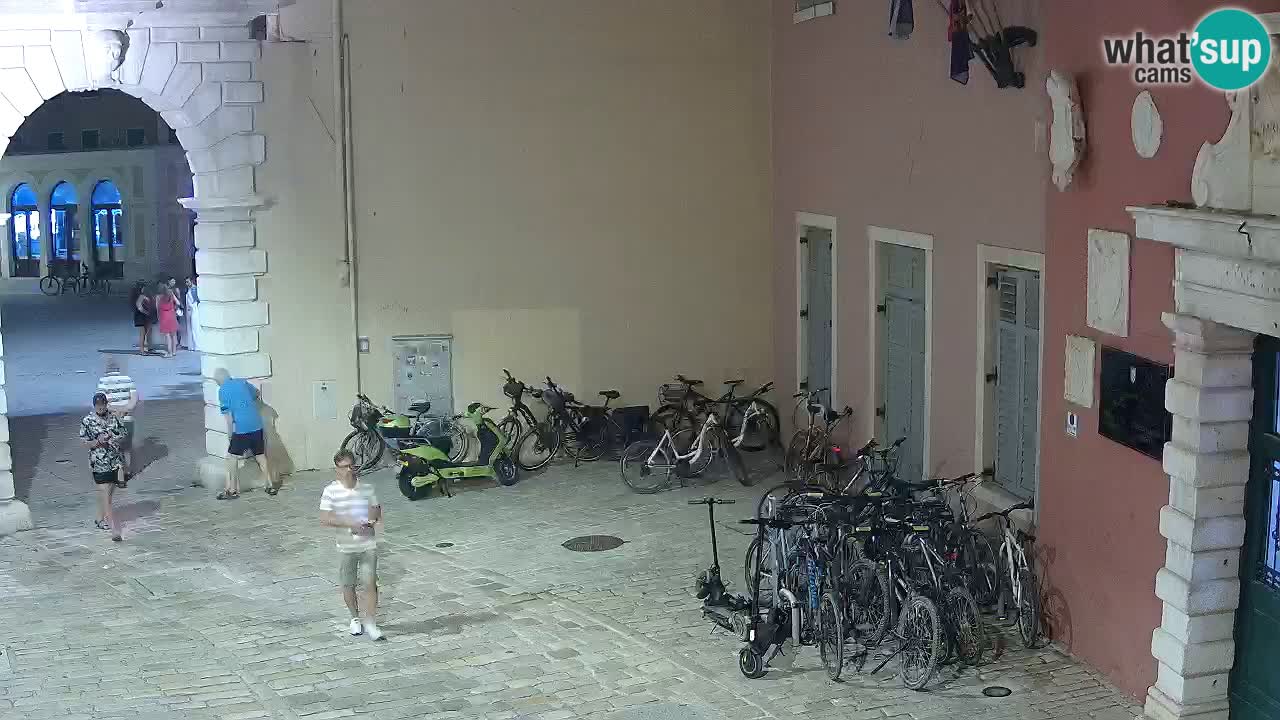 Live-Webcam Rovinj – Balbis Bogen “Stadttor” – Istrien – Kroatien