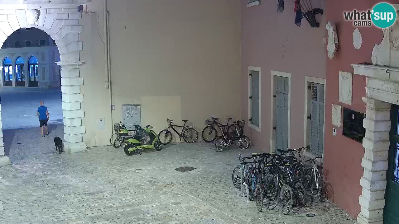 Live-Webcam Rovinj – Balbis Bogen “Stadttor” – Istrien – Kroatien