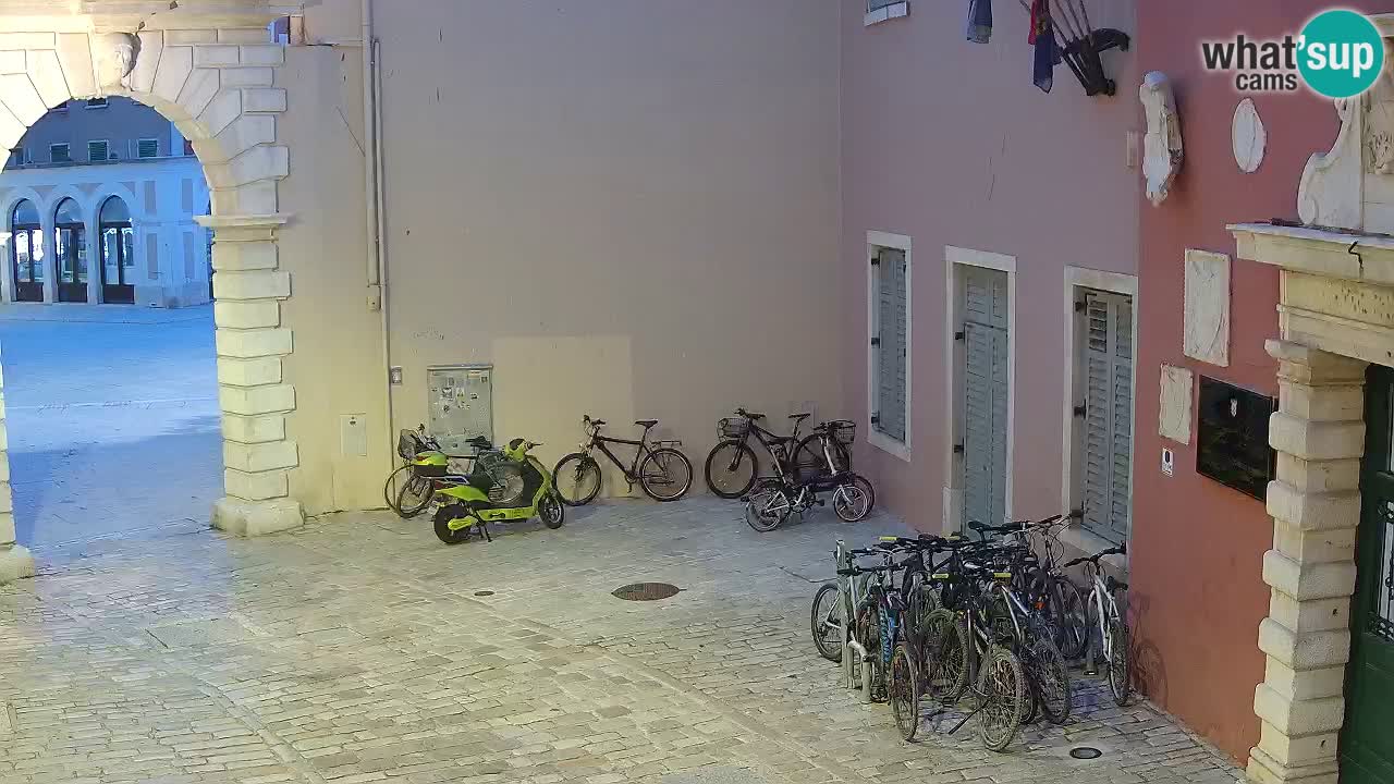 Live-Webcam Rovinj – Balbis Bogen “Stadttor” – Istrien – Kroatien