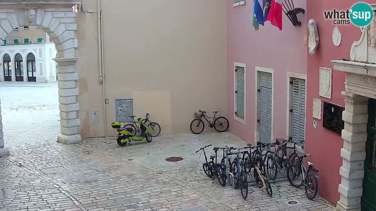 Live webcam Rovinj – Balbijev luk “Gradska vrata” – Istra – Hrvatska
