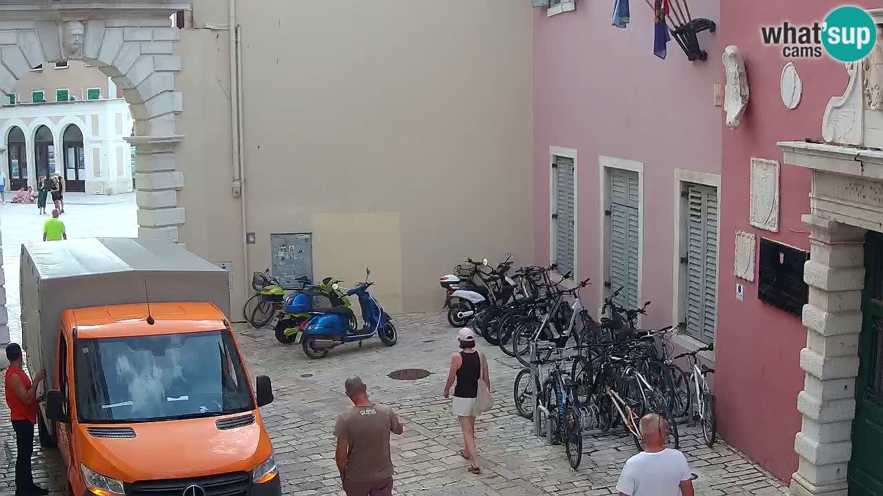 Live-Webcam Rovinj – Balbis Bogen “Stadttor” – Istrien – Kroatien