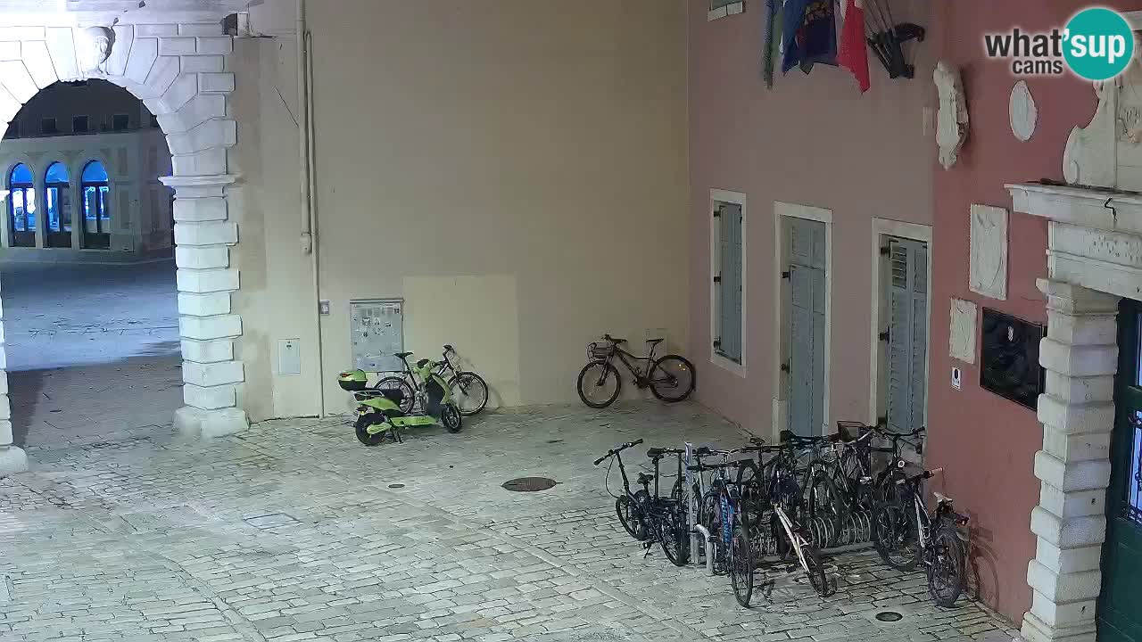Live webcam Rovinj – Balbijev luk “Gradska vrata” – Istra – Hrvatska