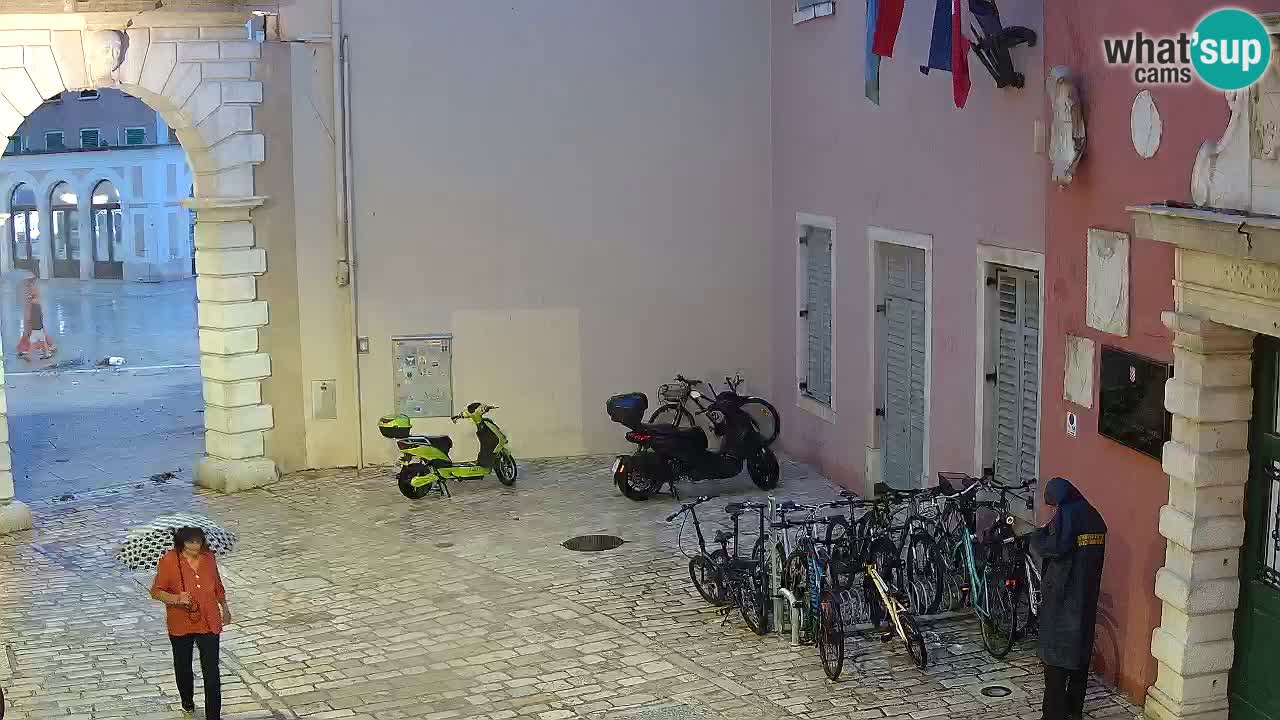 Live webcam Rovinj – Balbi’s bow “City gate” – Istria – Croatia