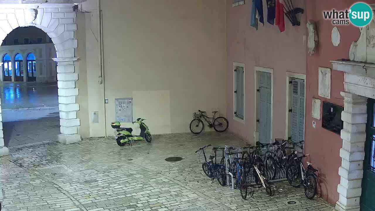 Live webcam Rovinj – Balbijev luk “Gradska vrata” – Istra – Hrvatska