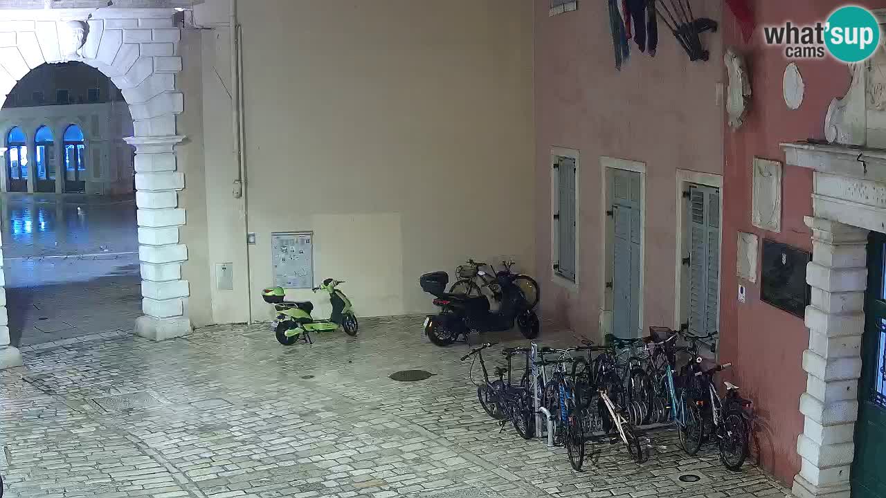 Live webcam Rovinj – Balbi’s bow “City gate” – Istria – Croatia