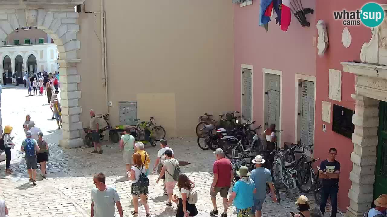 Live-Webcam Rovinj – Balbis Bogen “Stadttor” – Istrien – Kroatien