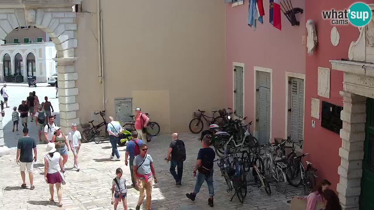 Live webcam Rovinj – Balbi’s bow “City gate” – Istria – Croatia
