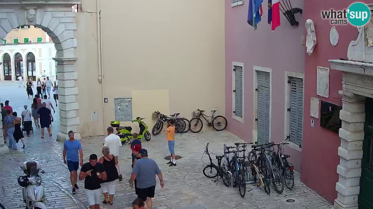 Live-Webcam Rovinj – Balbis Bogen “Stadttor” – Istrien – Kroatien