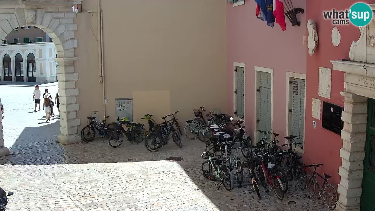 Live-Webcam Rovinj – Balbis Bogen “Stadttor” – Istrien – Kroatien