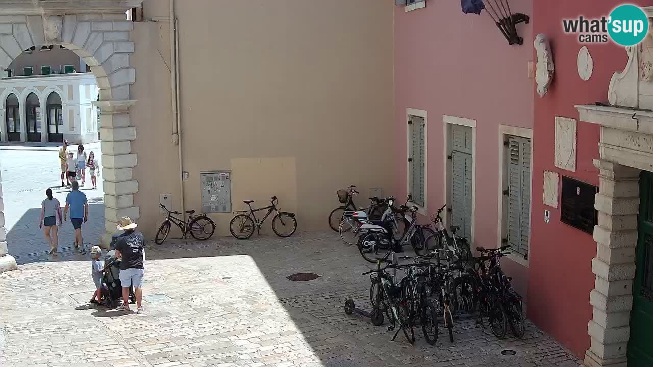 Live-Webcam Rovinj – Balbis Bogen “Stadttor” – Istrien – Kroatien